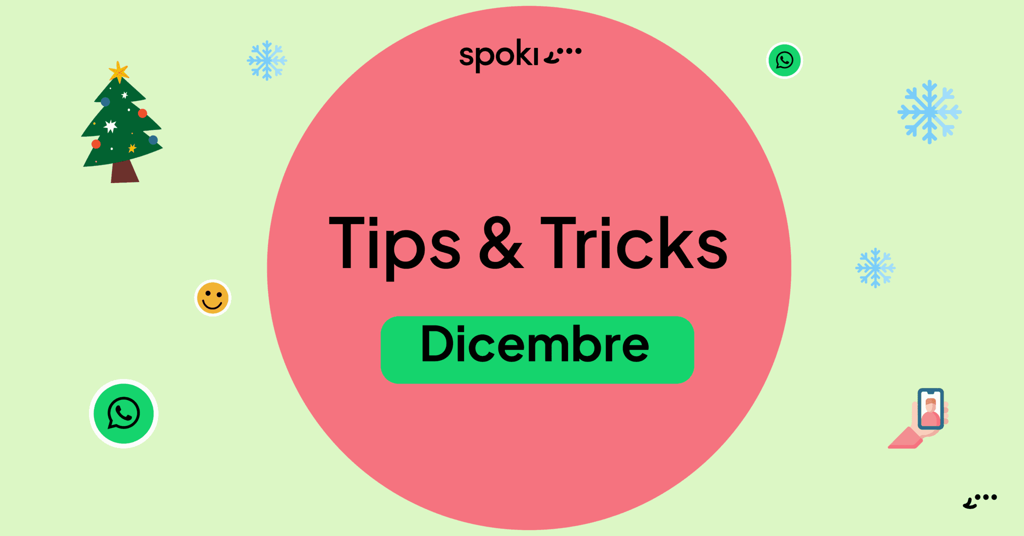 Dicembre: usa WhatsApp per aumentare le vendite durante le festività natalizie