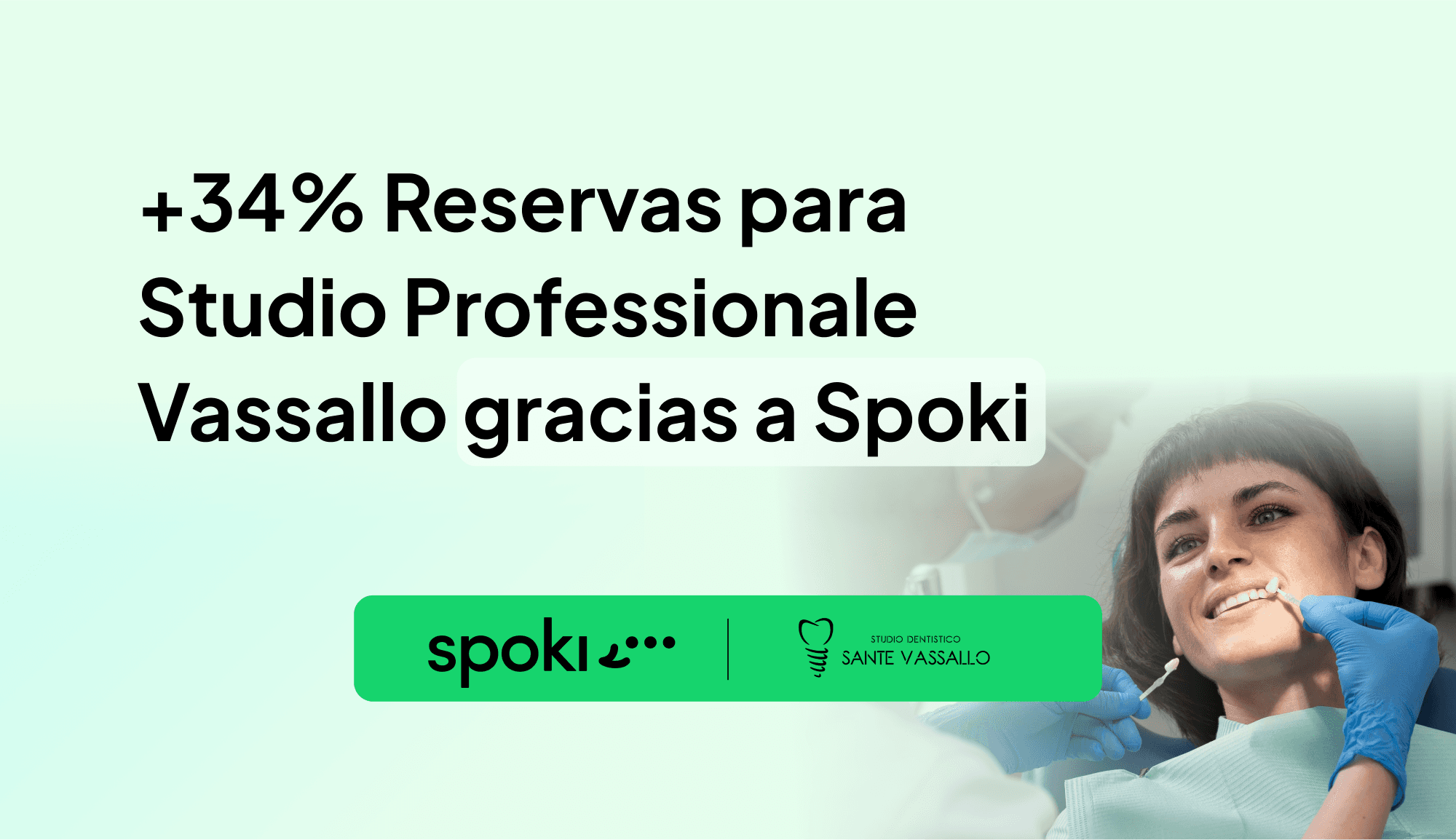 Más reservas con publicidad en WhatsApp: Studio Professionale Vassallo consigue un +34% más de citas gracias a Spoki