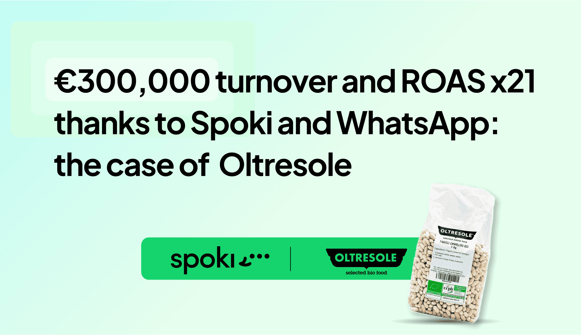Estudo de Caso | Investindo €14.000 para Obter €300.000 em Faturamento com Spoki: O Caso do E-commerce de Alimentos Oltresole