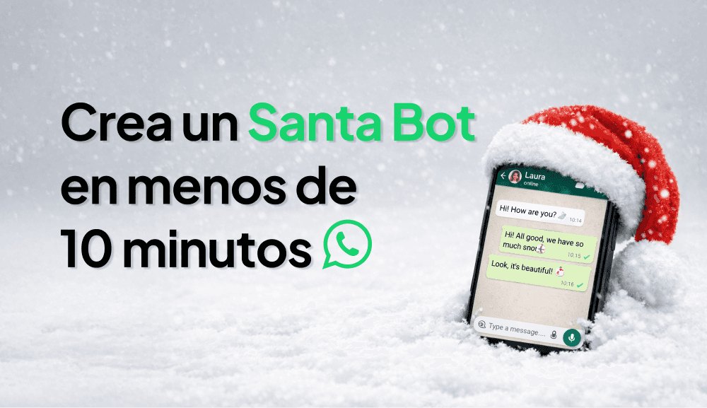 Crea un Santa Bot en menos de 10 minutos: automatización navideña para aumentar ventas y soporte