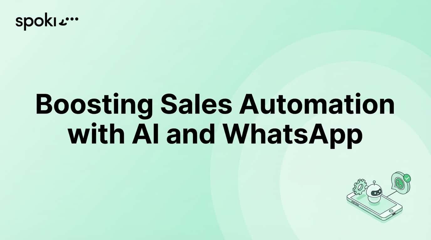 Comment Renforcer l’Automatisation des Ventes avec IA et WhatsApp
