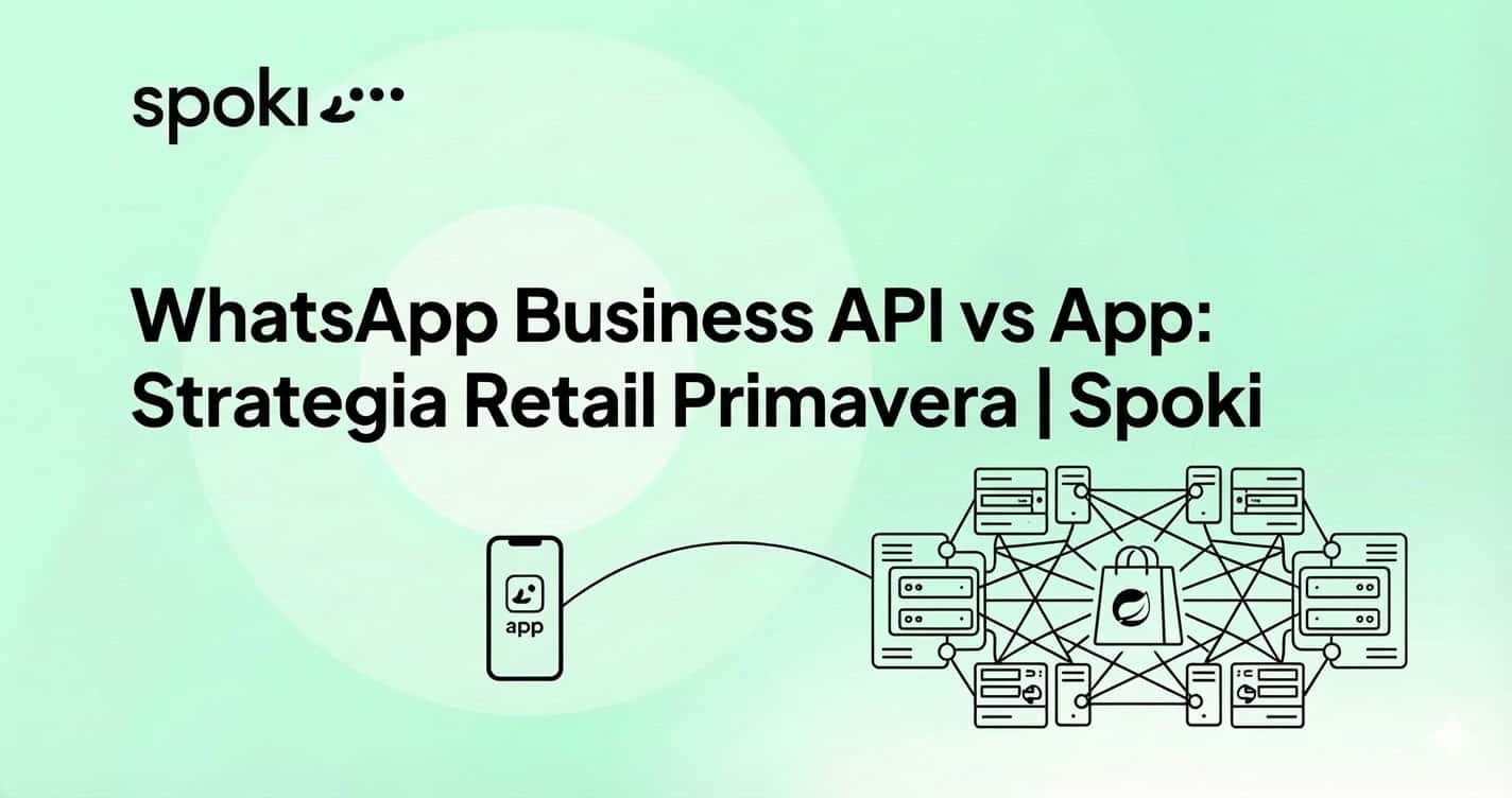 WhatsApp Business API vs App: Strategia Retail Primavera | Spoki