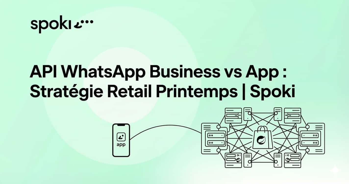 API WhatsApp Business vs App : Stratégie Retail Printemps | Spoki