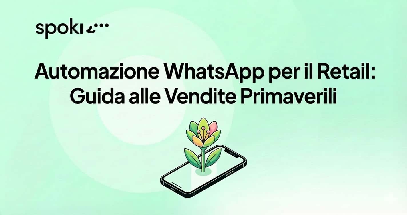 Automazione WhatsApp per il Retail: Guida alle Vendite Primaverili