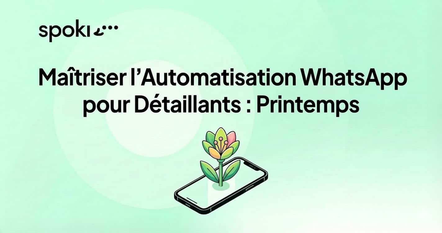 Maîtriser l’Automatisation WhatsApp pour Détaillants : Printemps