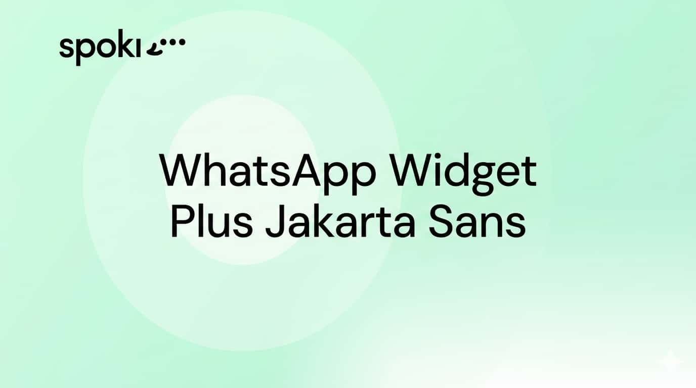 WhatsApp Widget