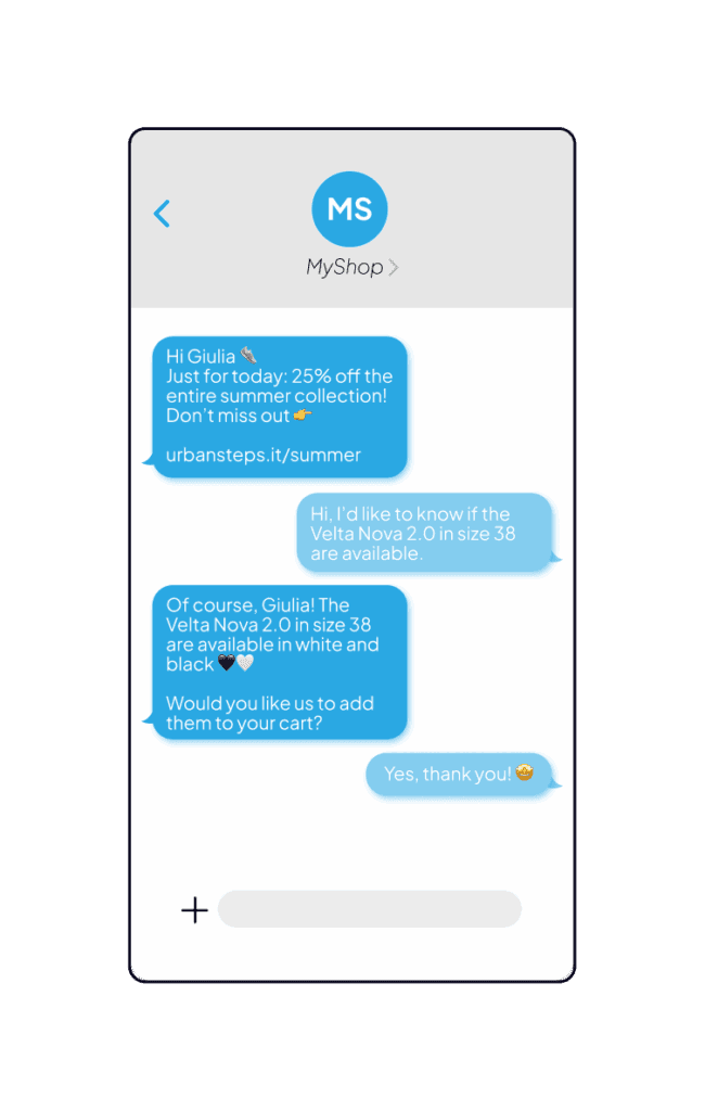 SMS Marketing Chat