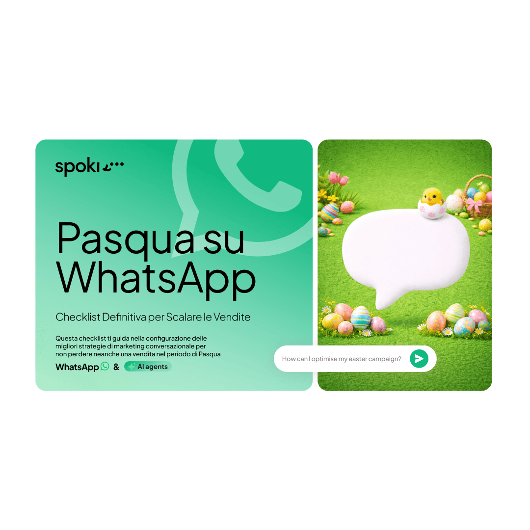 WhatsApp Playbook per Pasqua