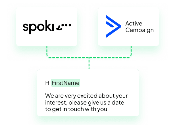 Spoki and ActiveCampaign automation