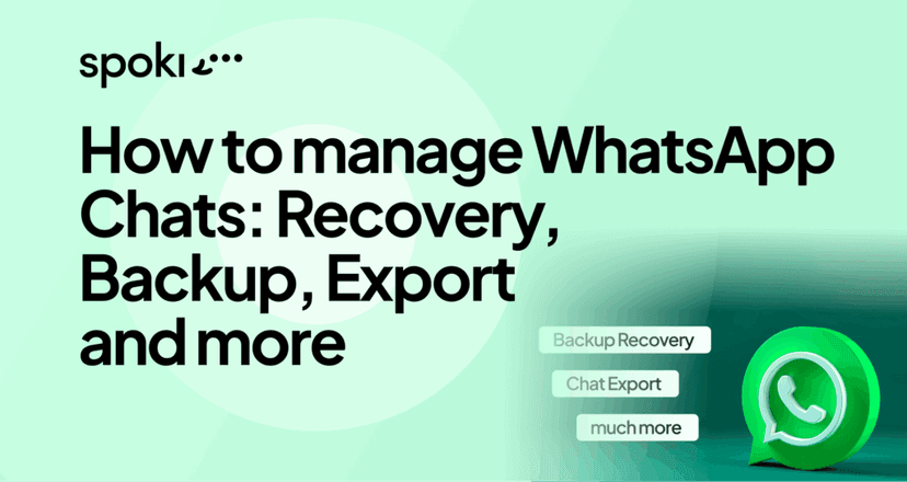 WhatsApp-Chats verwalten: Wiederherstellung, Backup, Export und mehr