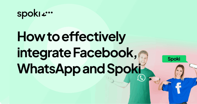 Facebook WhatsApp e Spoki Eng