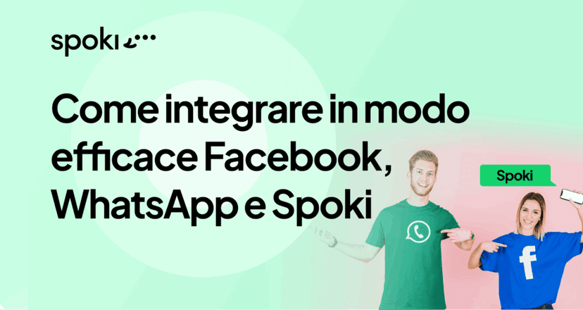 Facebook WhatsApp e Spoki Ita