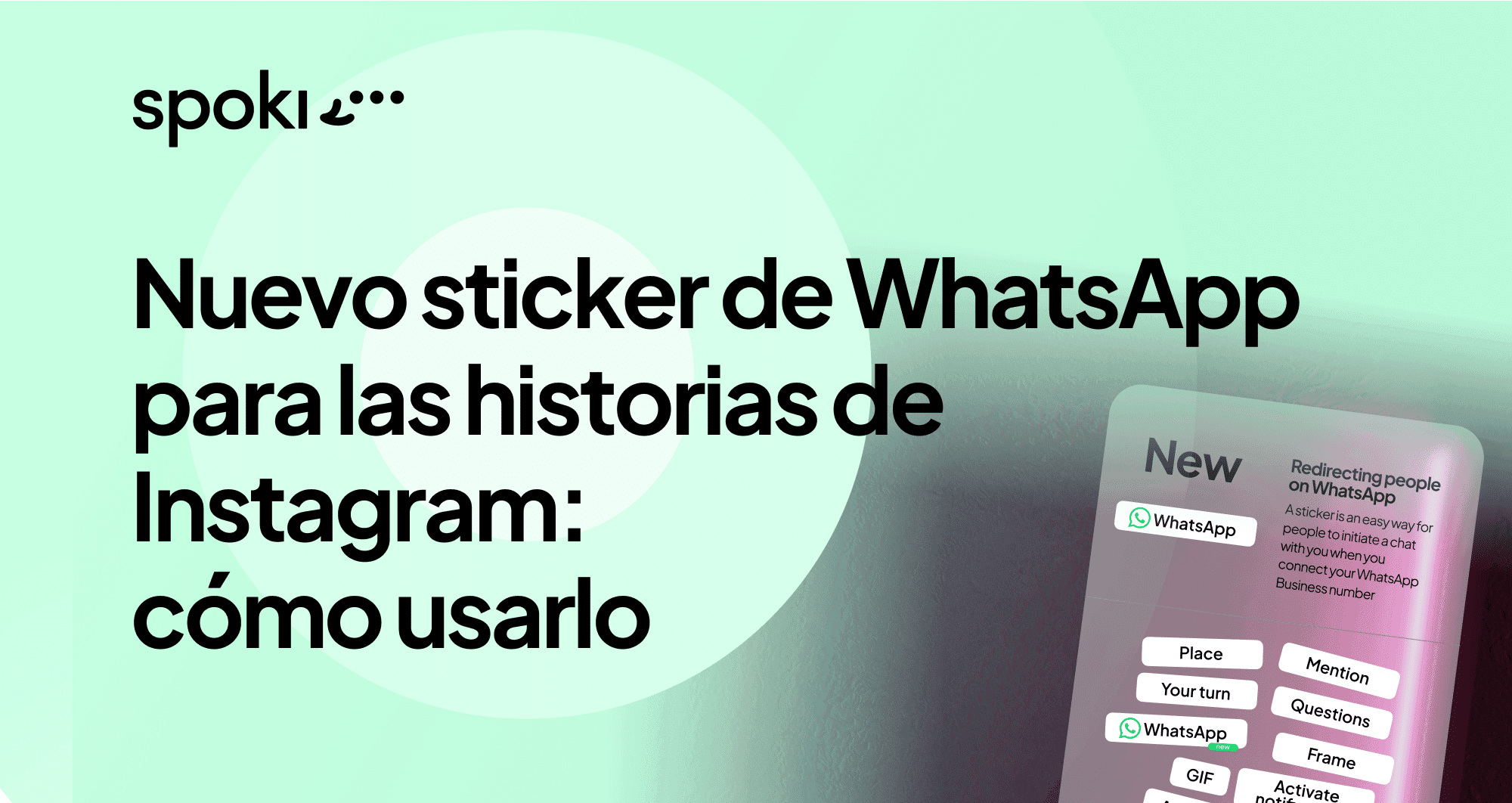 Nuevo sticker de WhatsApp para las historias de Instagram: cómo usarlo