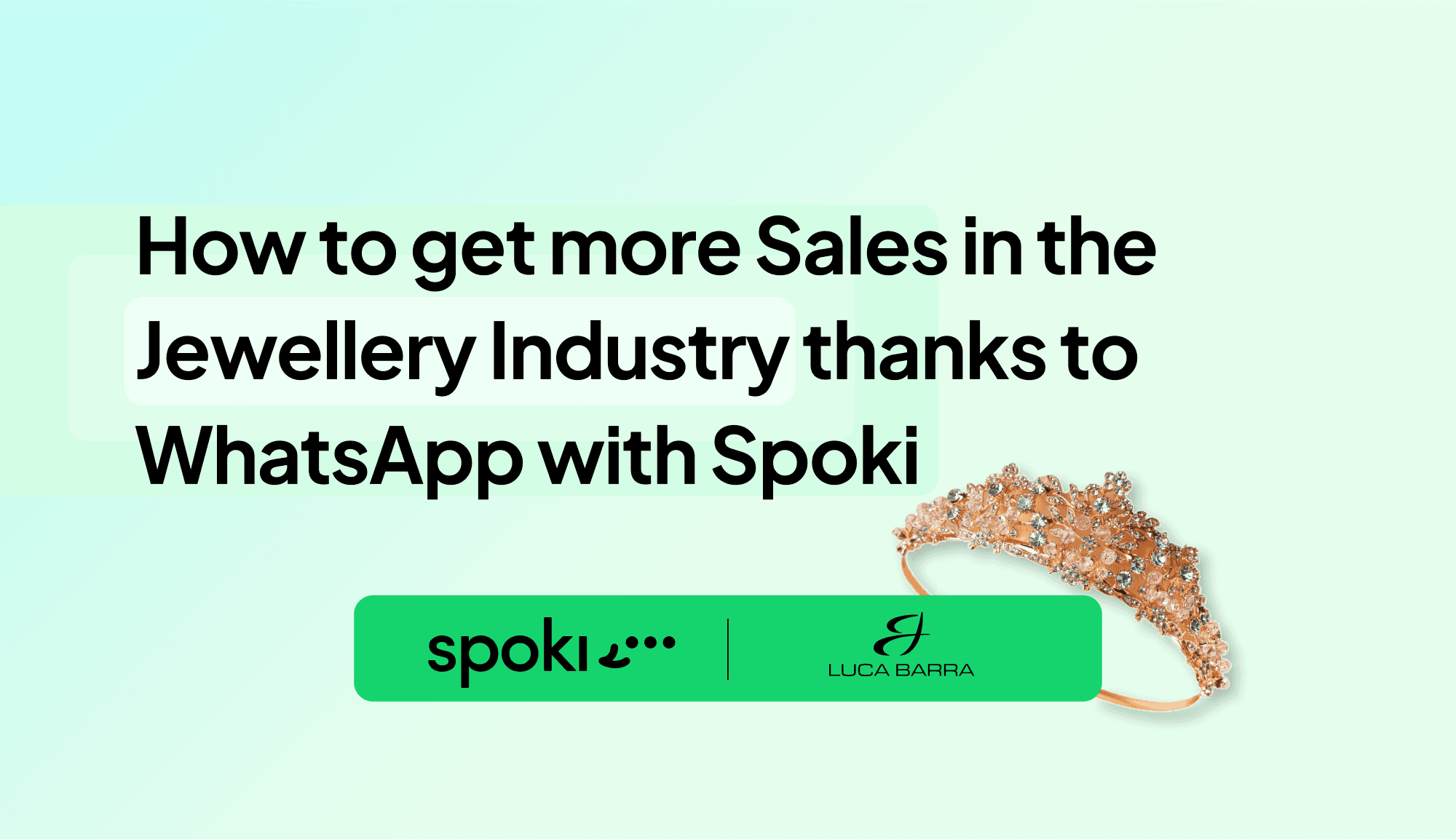 Mehr Verkäufe im Schmucksektor dank WhatsApp mit Spoki