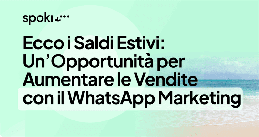 Saldi estivi Ita 1