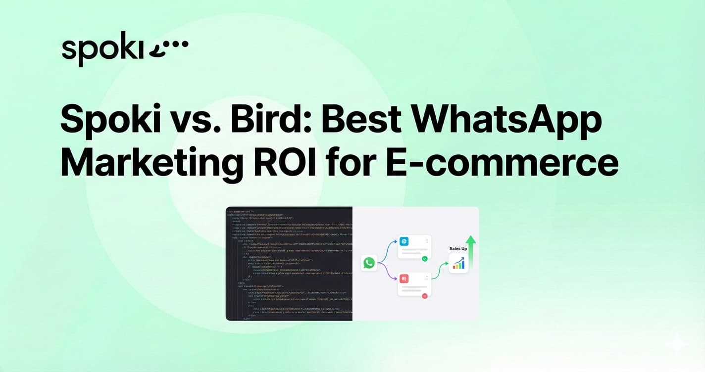 Spoki vs. Bird: Melhor ROI em Marketing no WhatsApp para E-commerce