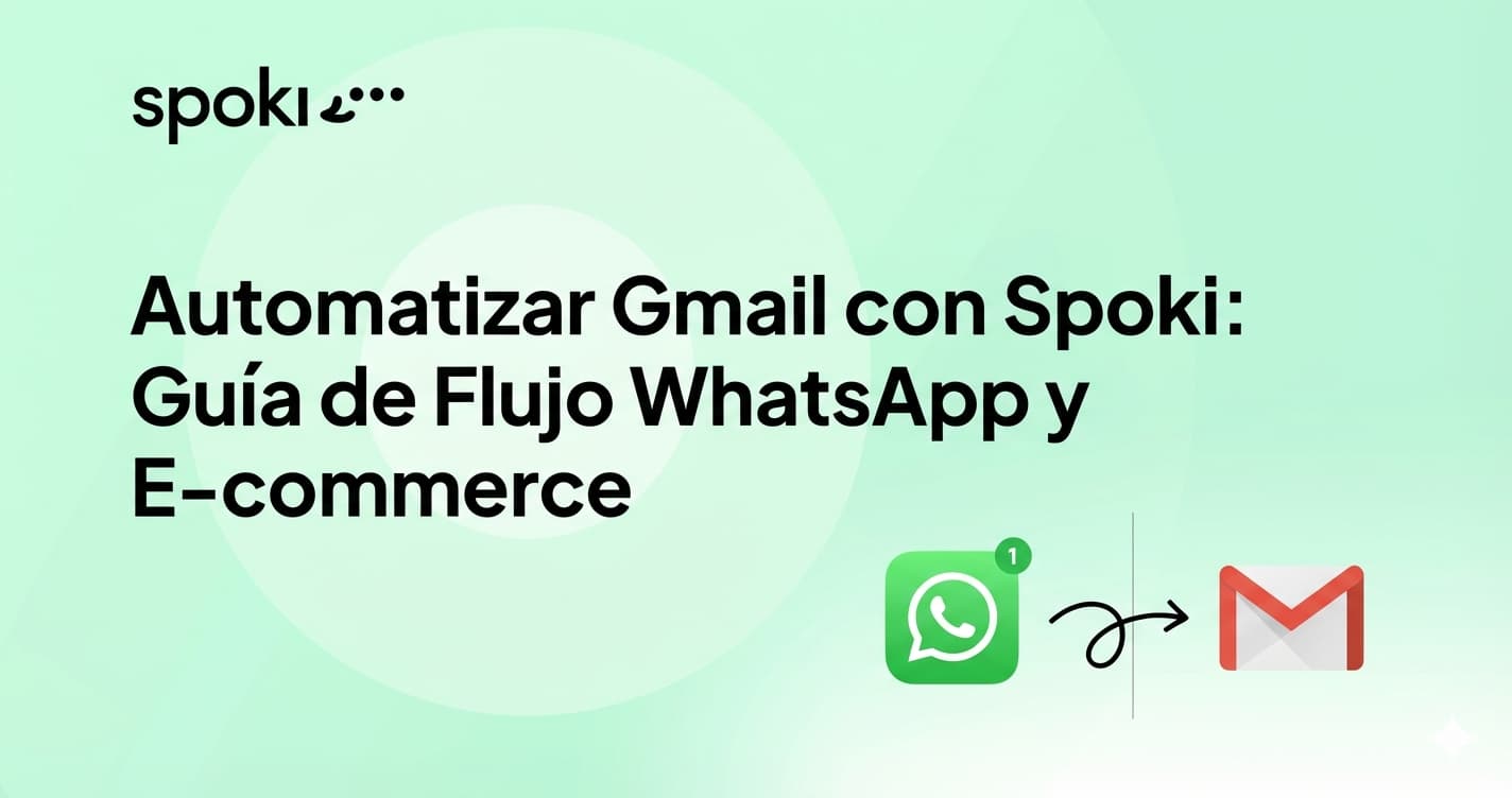 Automate Gmail with Spoki: WhatsApp & E-commerce Workflow Guide