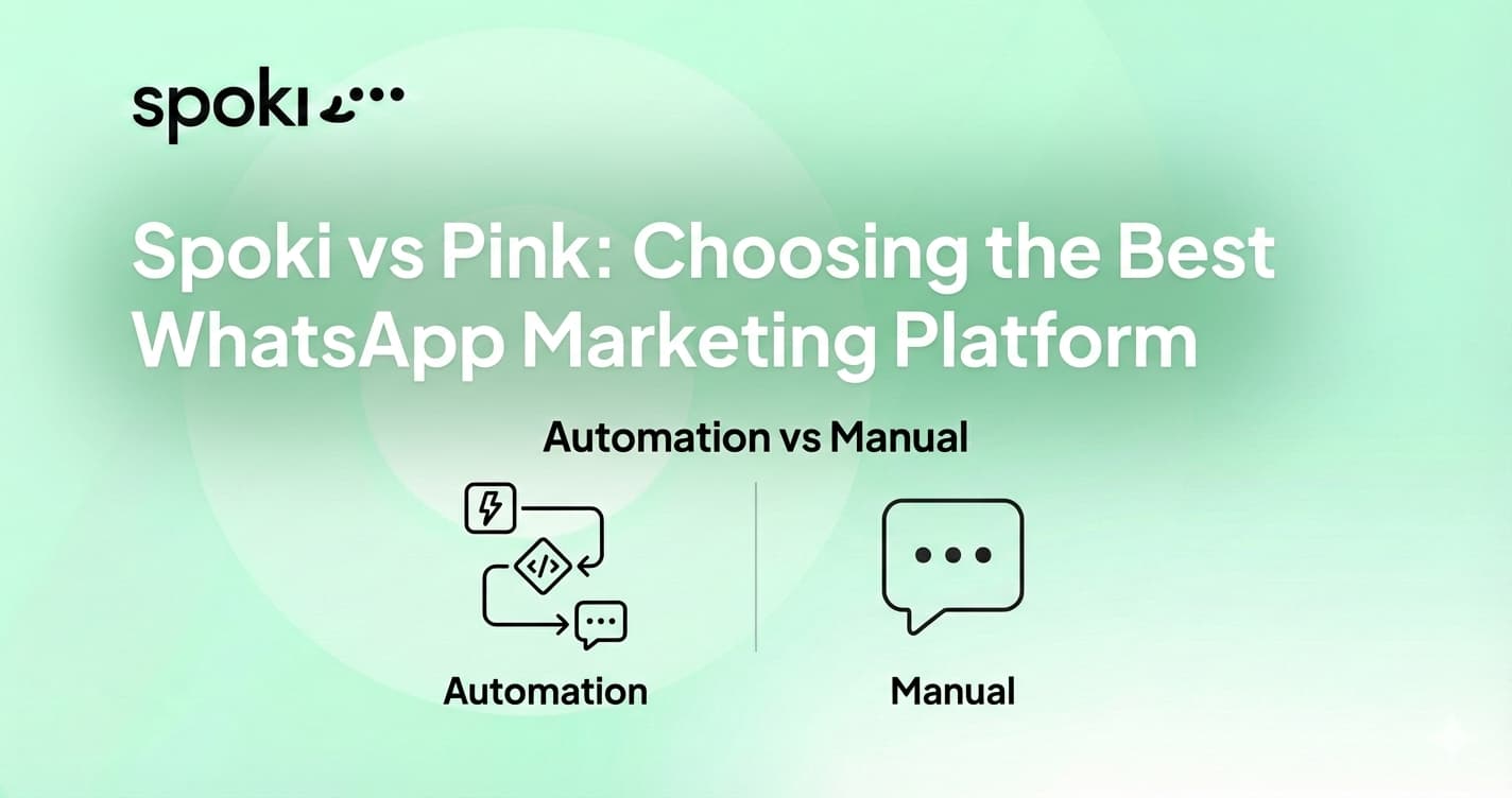 Spoki vs Pink: Scegliere la Migliore Piattaforma di Marketing su WhatsApp