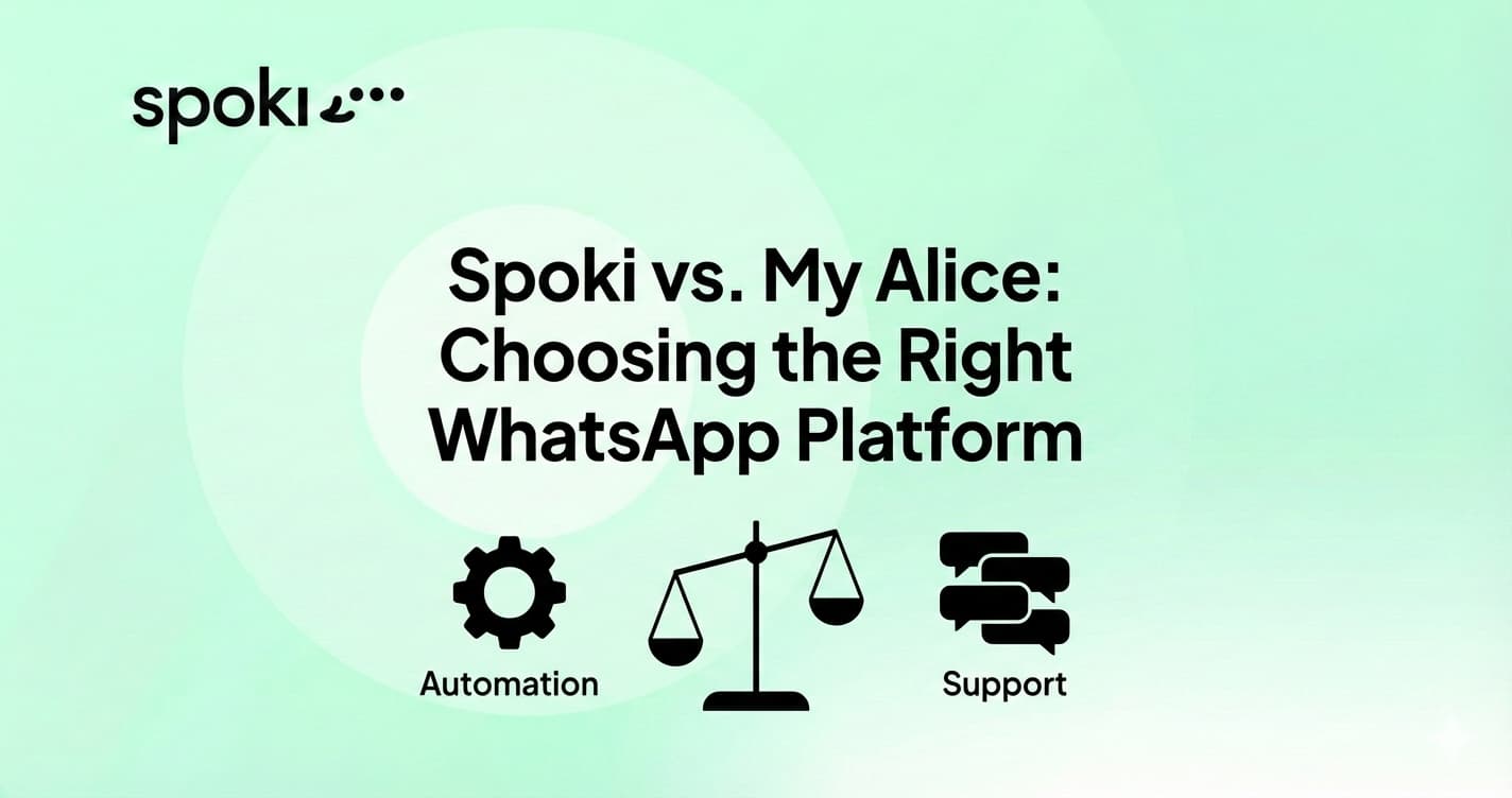 Spoki vs. My Alice: Choosing the Right WhatsApp Platform