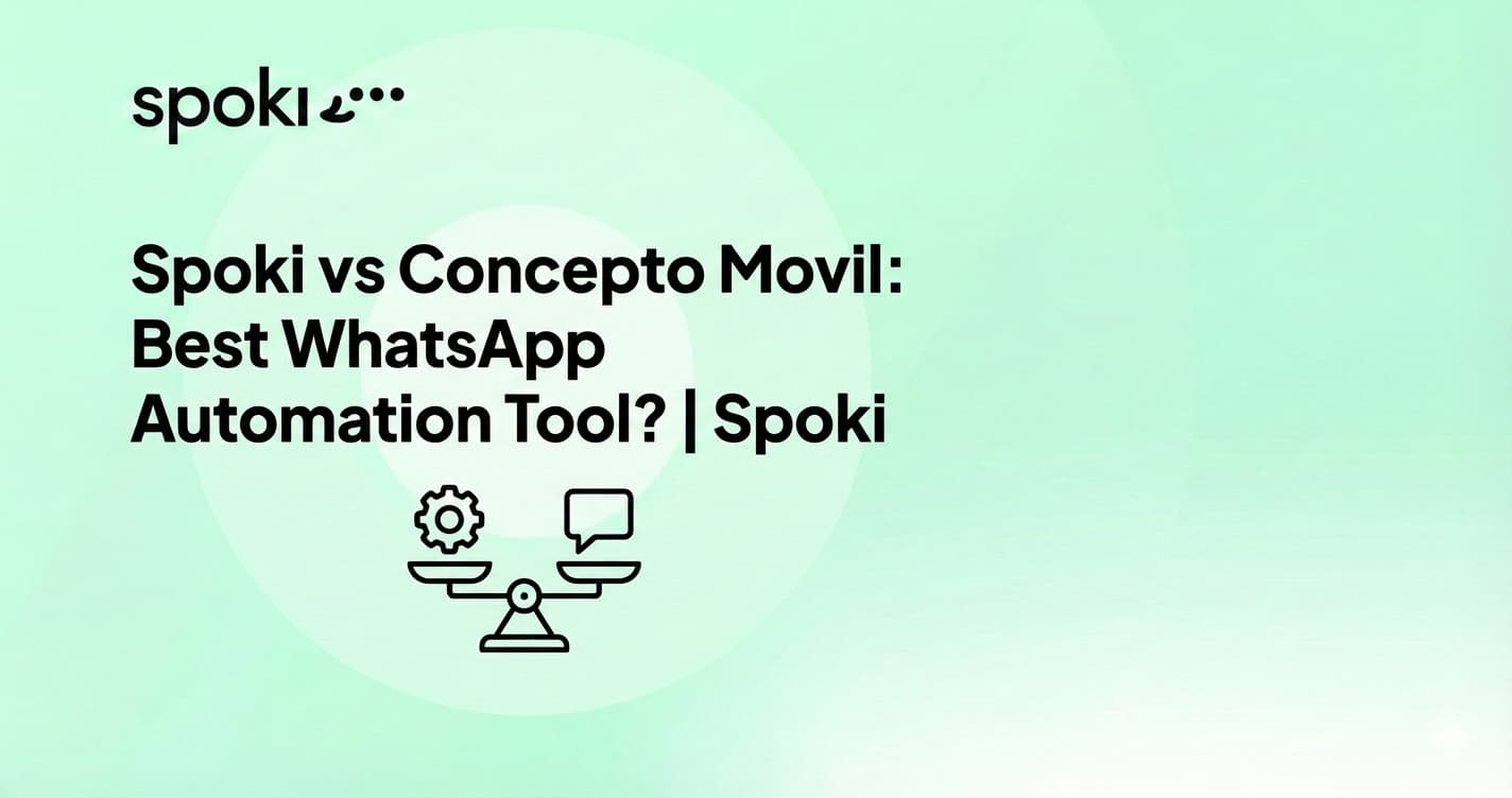 Spoki vs Concepto Movil: ¿La Mejor Herramienta de Automatización de WhatsApp?