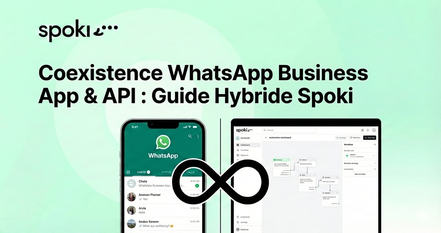 Coexistence WhatsApp Business App & API : Guide Hybride Spoki