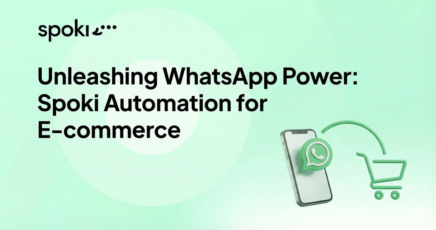 Unleashing WhatsApp Power: Spoki Automation for E-commerce