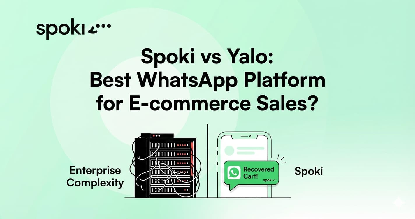 Spoki vs Yalo: La Migliore Piattaforma WhatsApp per le Vendite E-commerce?