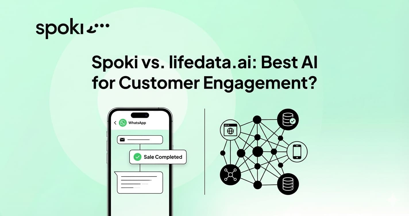 Spoki vs. lifedata.ai: Melhor IA para Engajamento de Clientes?