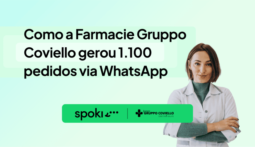 Como a Farmacie Gruppo Coviello gerou 1.100 pedidos via WhatsApp