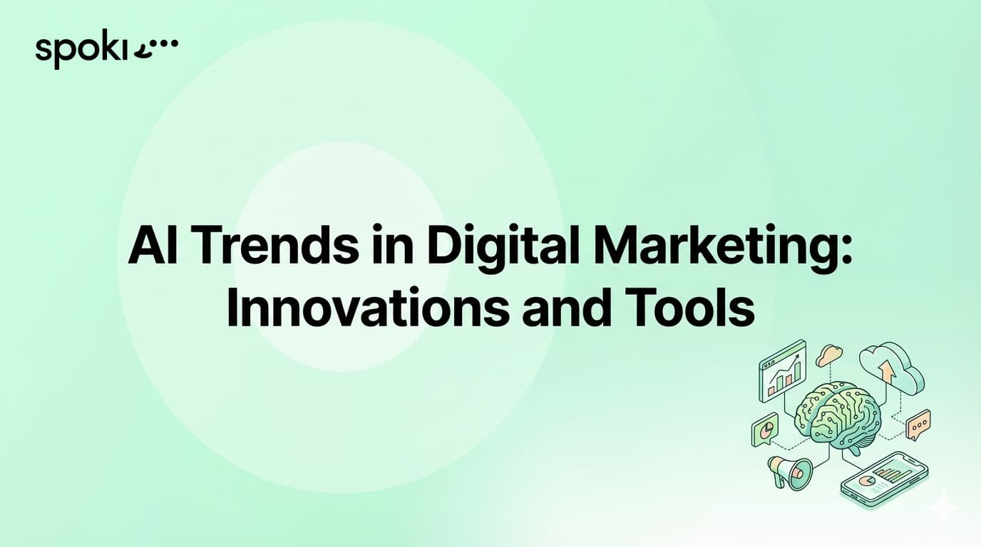 AI Trends in Digital Marketing: Innovations and Tools