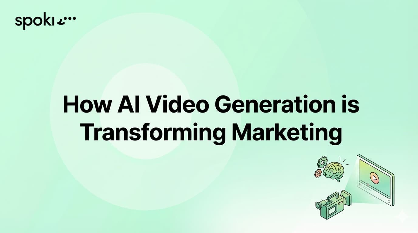 Cómo la generación de video AI transforma el marketing