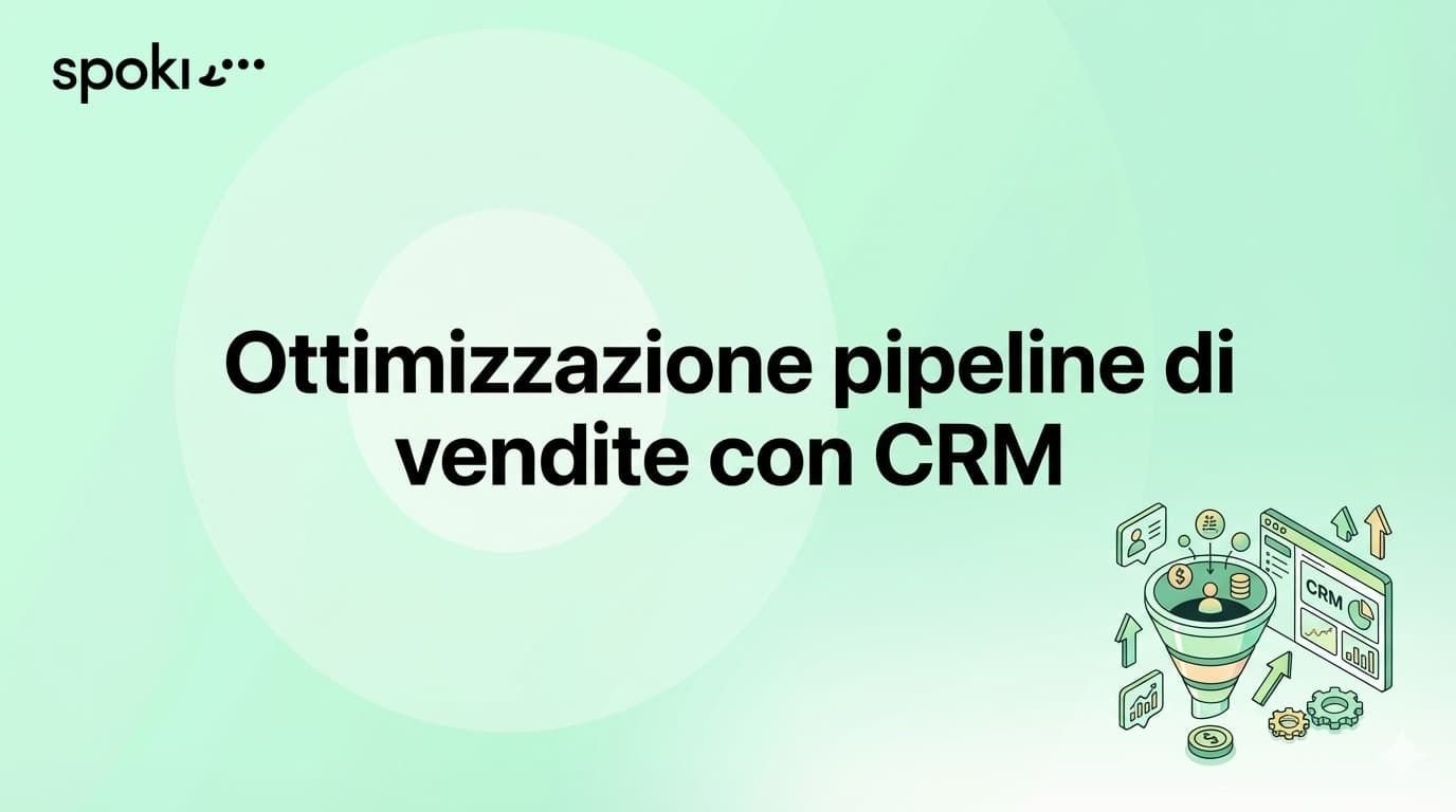 Ottimizzazione pipeline di vendite con CRM