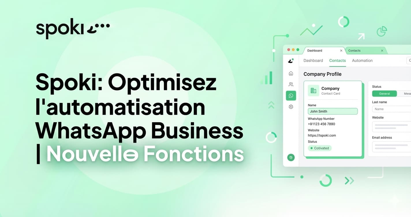 Spoki: Optimisez l’automatisation WhatsApp Business | Nouvelles Fonctions