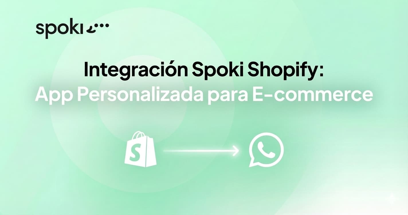 Integración Spoki Shopify: App Personalizada para E-commerce