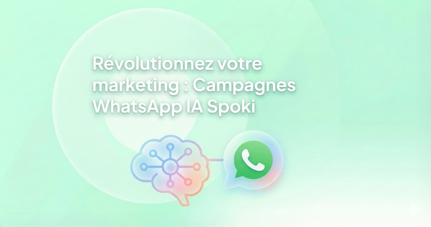 Révolutionnez votre marketing : Campagnes WhatsApp IA Spoki