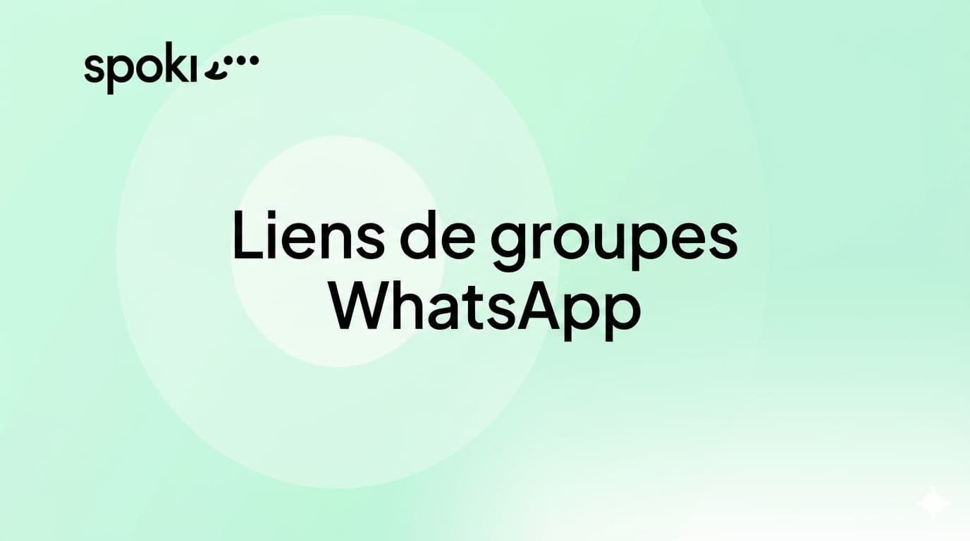 Liens de groupes WhatsApp