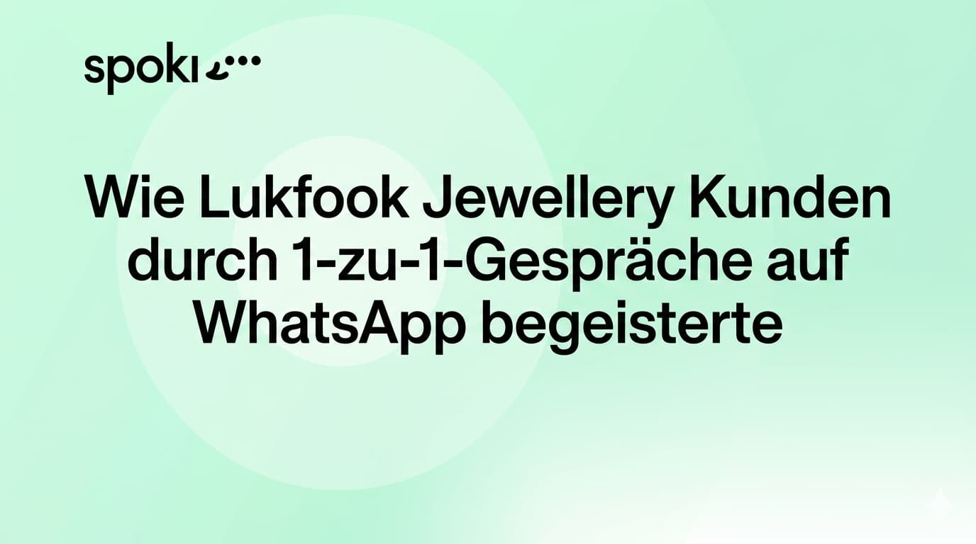 Wie Lukfook Jewellery Kunden durch 1-zu-1-Gespräche auf WhatsApp begeistert hat