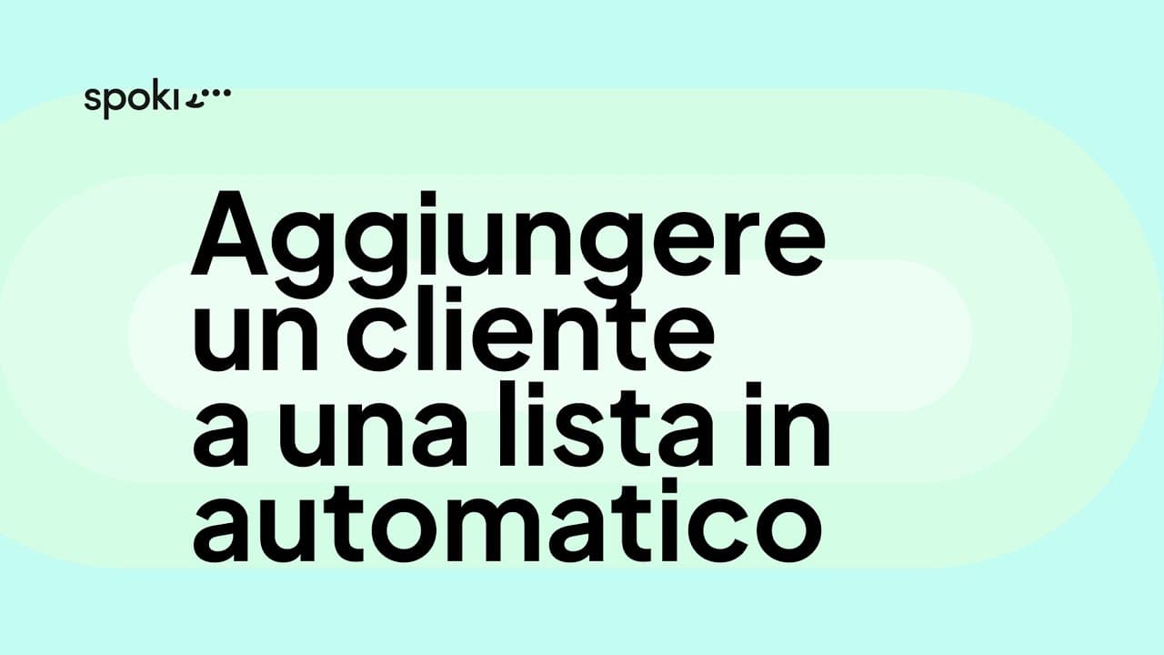 Aggiungere cliente ad una lista in automatico