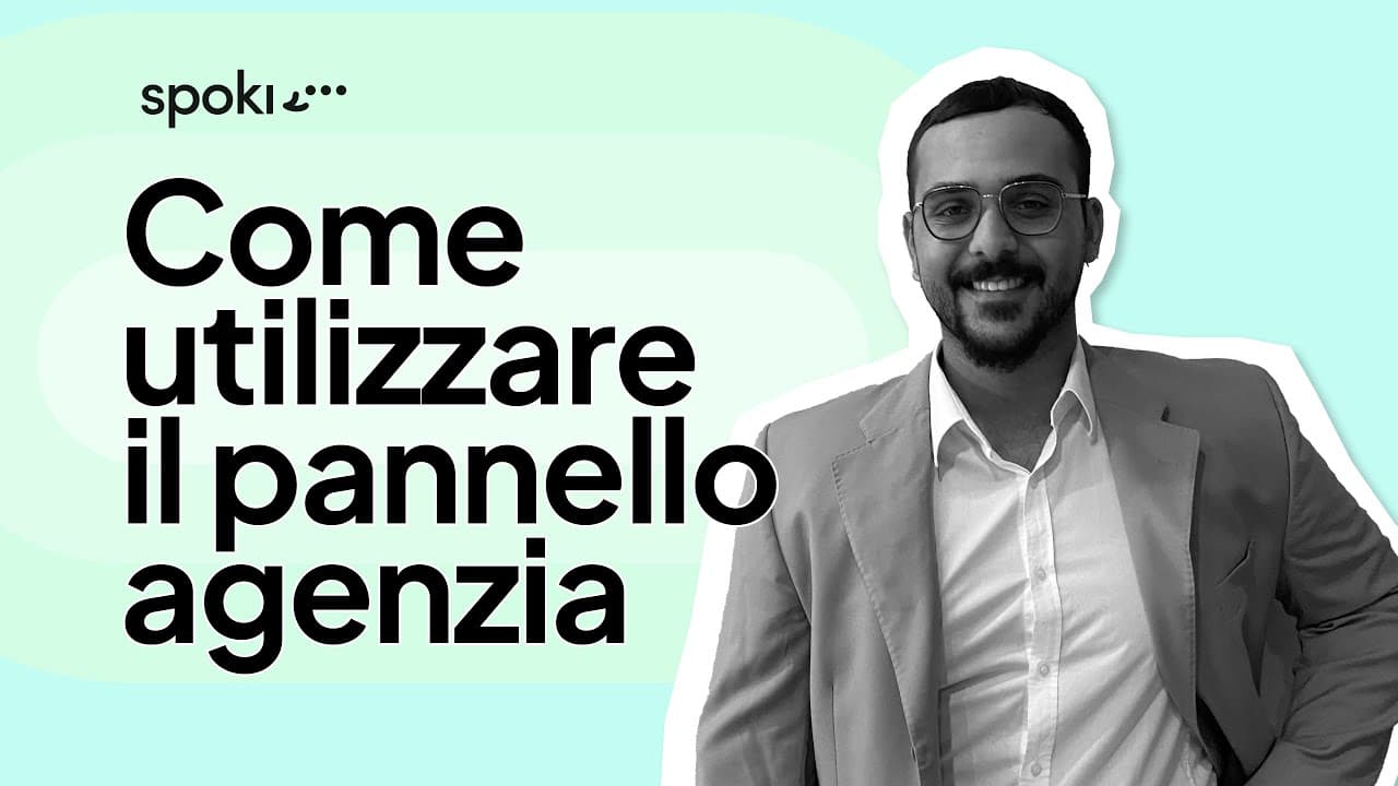 Come utilizzare il pannello agenzia