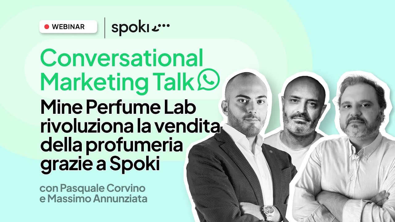 Mine Perfume Lab rivoluziona la vendita della profumeria grazie a Spoki e WhatsApp