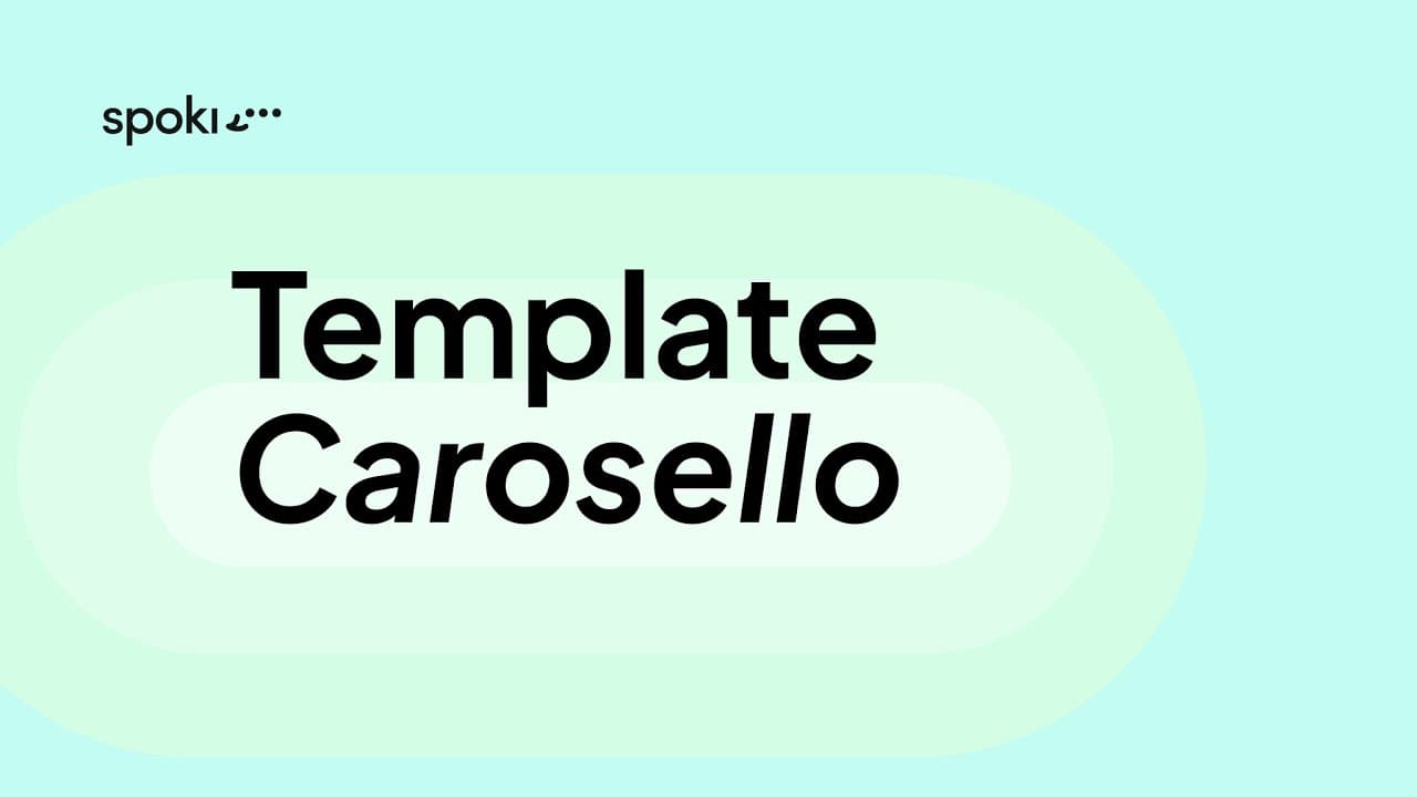 Template Carosello