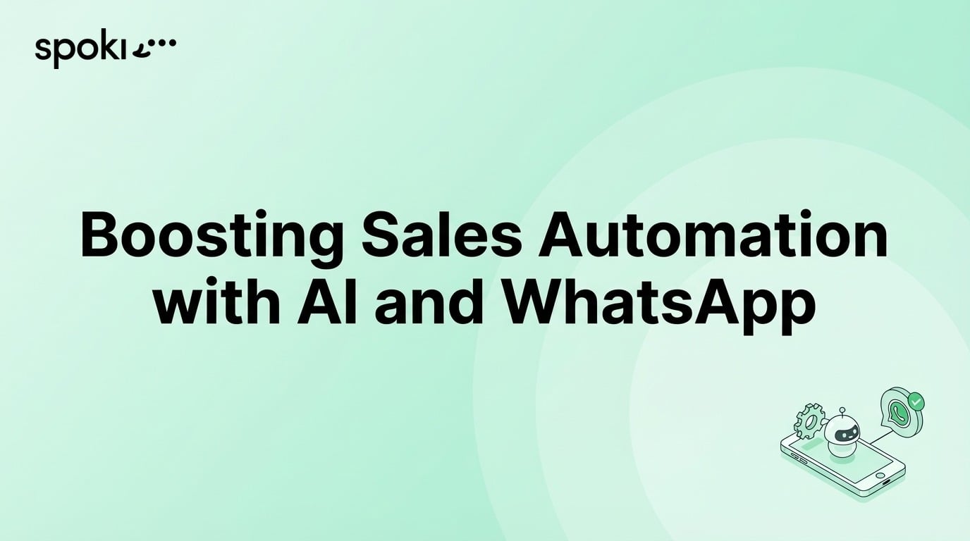 Boosting Sales Automation with AI and WhatsApp