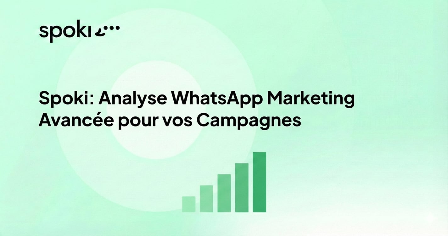 Spoki: Analyse WhatsApp Marketing Avancée pour vos Campagnes
