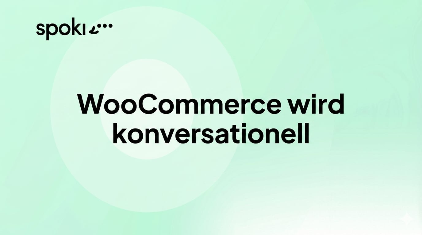 WooCommerce wird konversationell