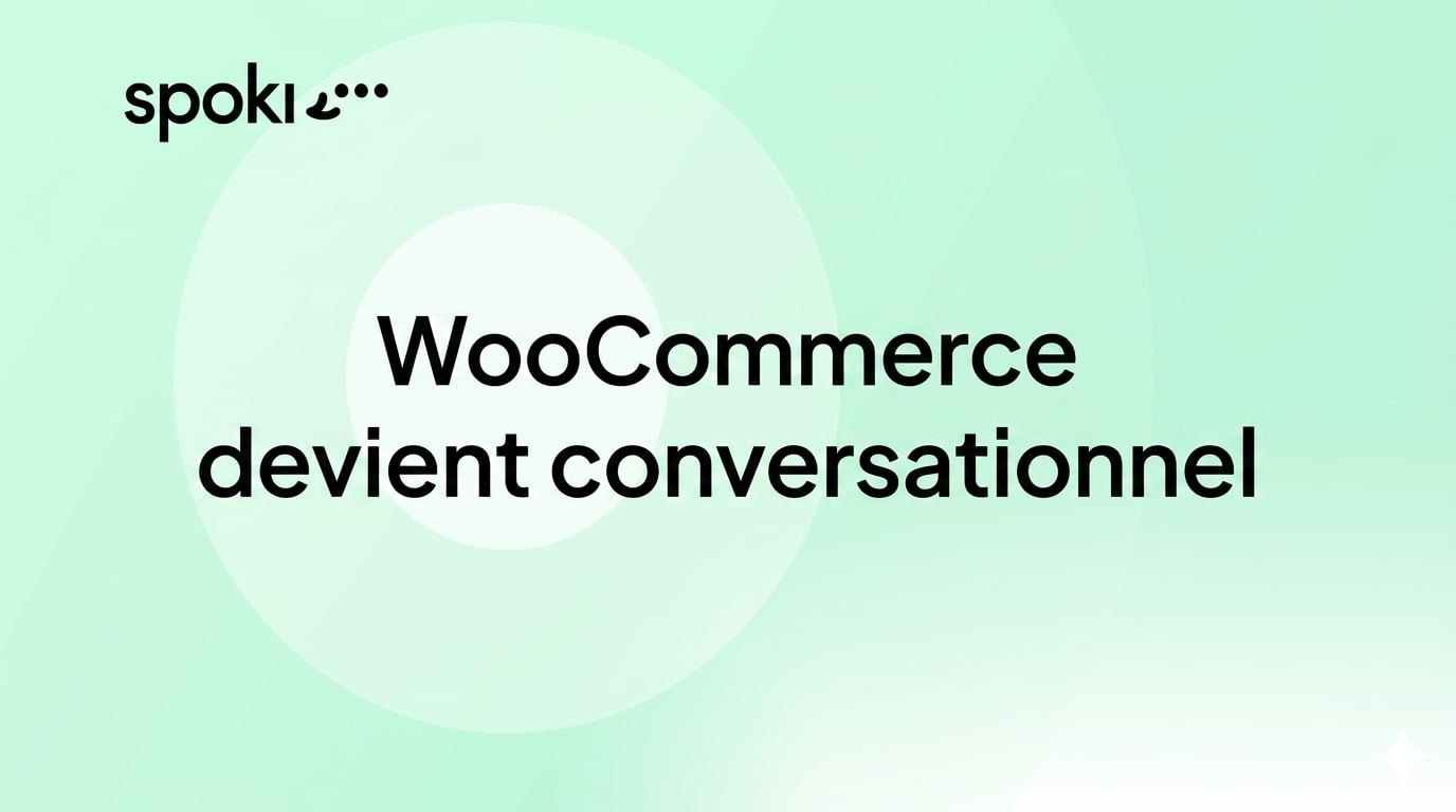 WooCommerce devient conversationnel