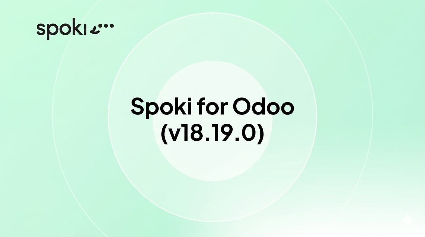 Spoki for Odoo (v18.19.0)