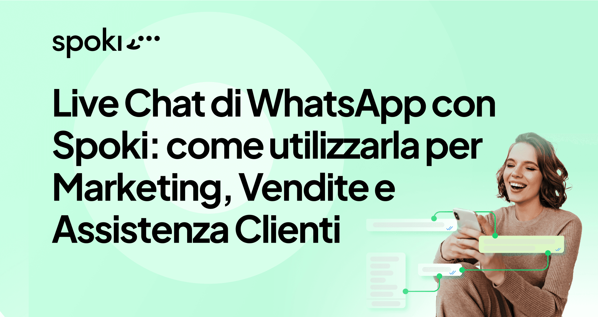 Live Chat di WhatsApp con Spoki: come utilizzarla per Marketing, Vendite e Assistenza Clienti