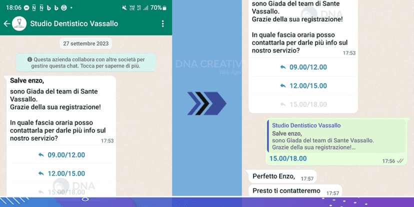 Messaggio su whastapp caso studio Whatsapp Marketing studio professionale spoki 1024x512 4