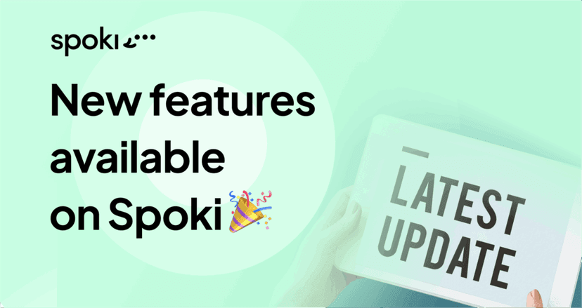 New features available on Spoki