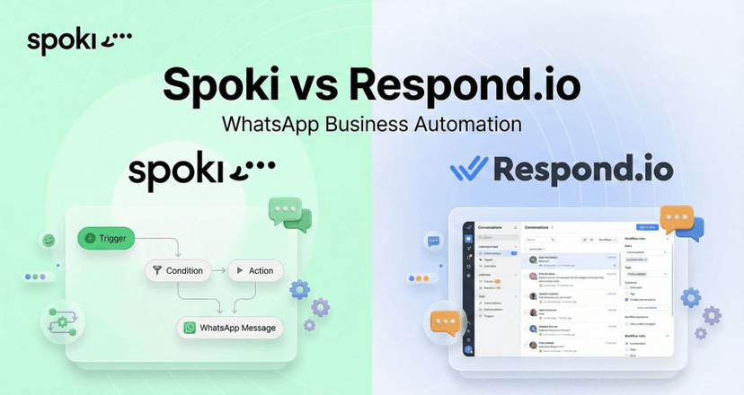 Spoki vs Respond.io : Automatisation WhatsApp Business